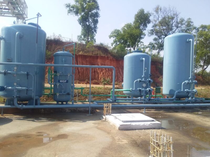 Filter & Softner in a Vegetable Processing Unit