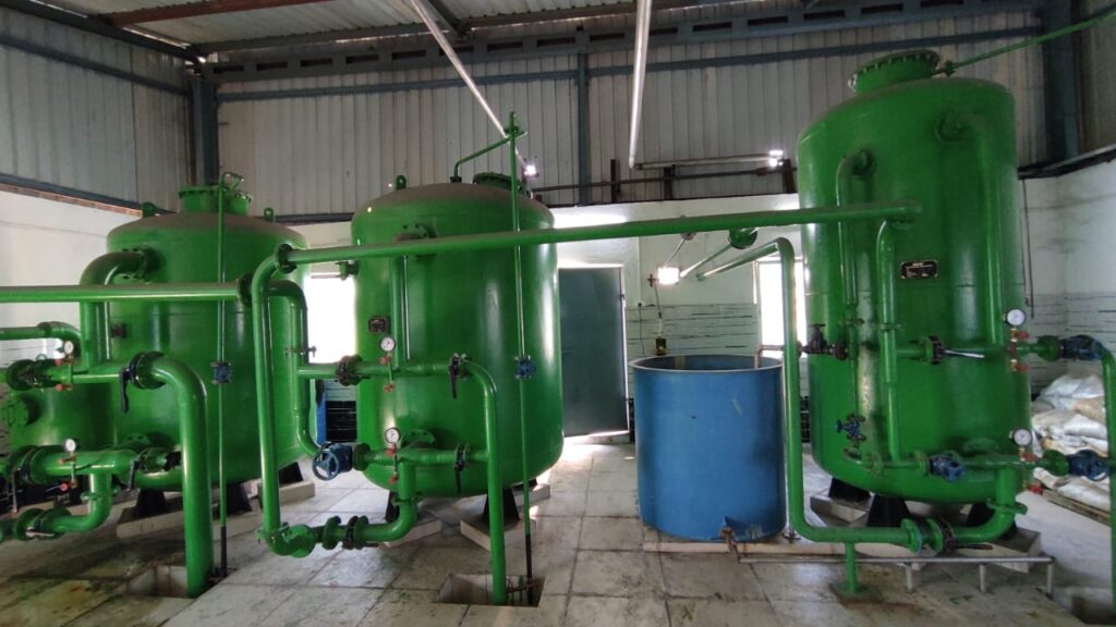 Filters & Softener in a Brewery