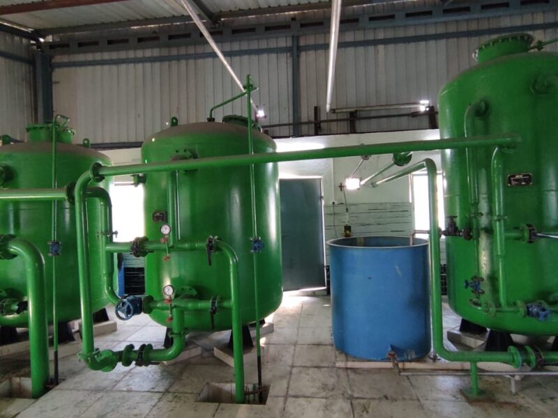 Filters & Softener in a Brewery