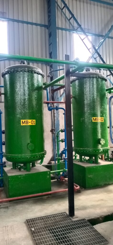 Mixed Bed Units in a Captive Power Plant