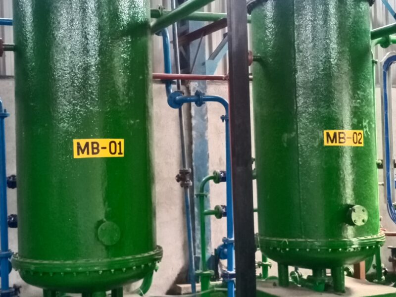 Mixed Bed Units in a Captive Power Plant