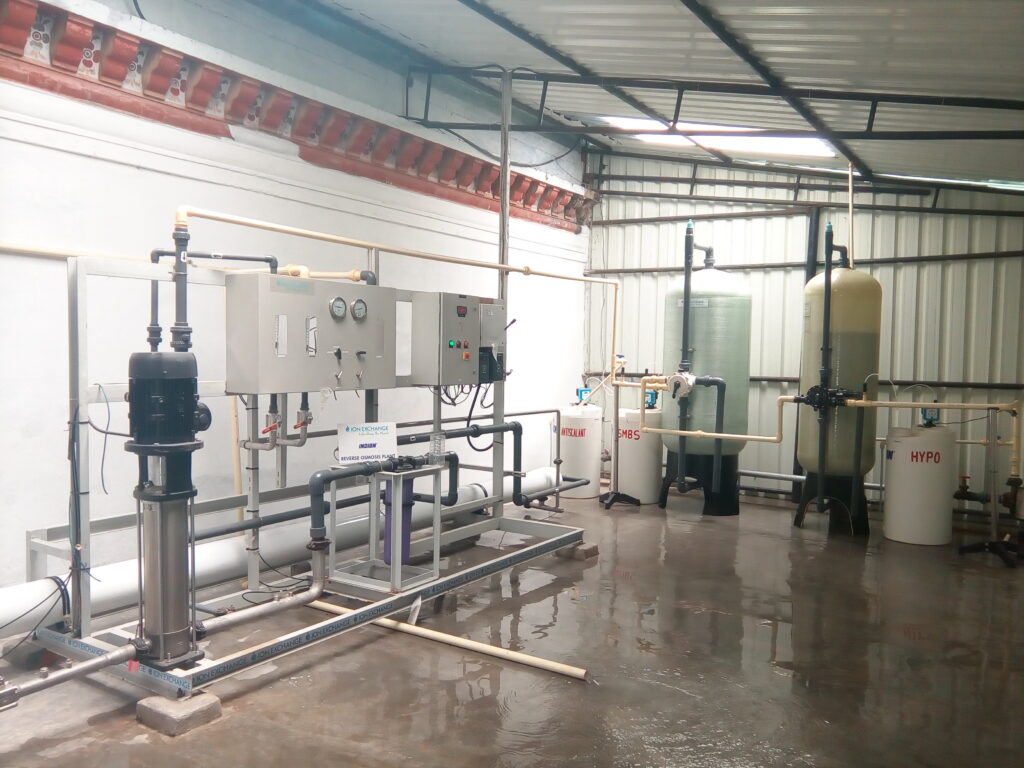 RO System Complete set in a Juice Factory