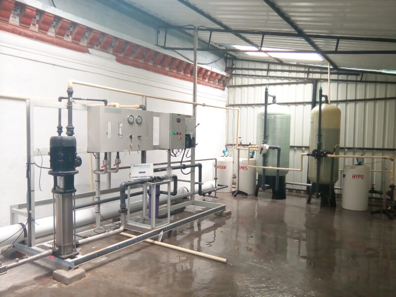RO System Complete set in a Juice Factory