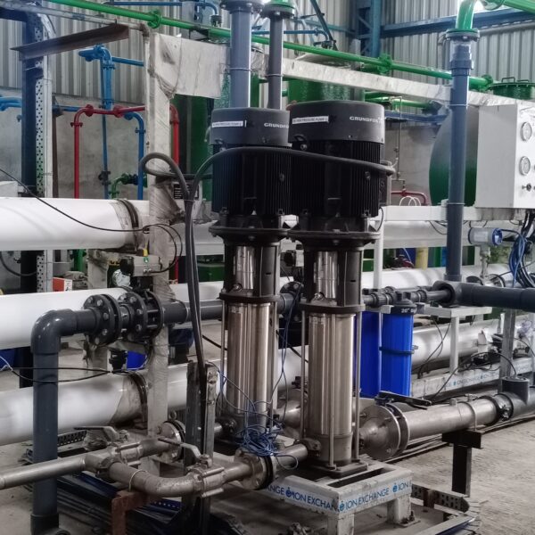 Reverse Osmosis System in a Captive Power Plant