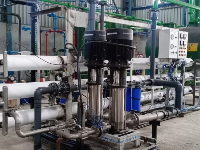 Reverse Osmosis System in a Captive Power Plant