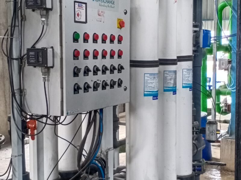 Ultra Filter in a Captive Power Plant